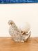 "Speckled dove" ceramic bird lamp, 1970