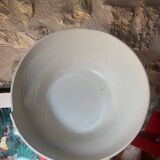 Salins France salad bowl with yellow flower decoration