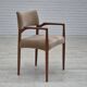 1960s, Danish chair, solid teak wood, furniture velour.