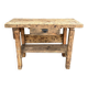 Workbench made of old wood