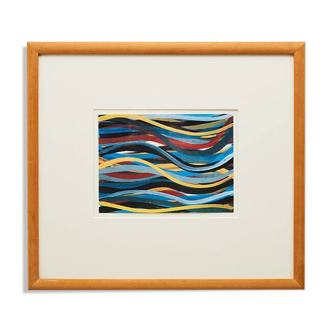 Photolithographie « Coups de pinceau : horizontaux et verticaux » de Sol LeWitt, 1996