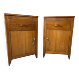 incroyable Paire de chevets scandinave table de chevet style Mid Century vi
