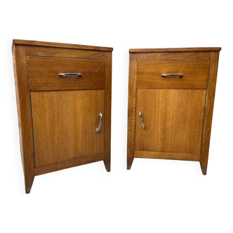 incroyable Paire de chevets scandinave table de chevet style Mid Century vi