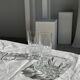 Grand cendrier carré grandes pointes de diamant