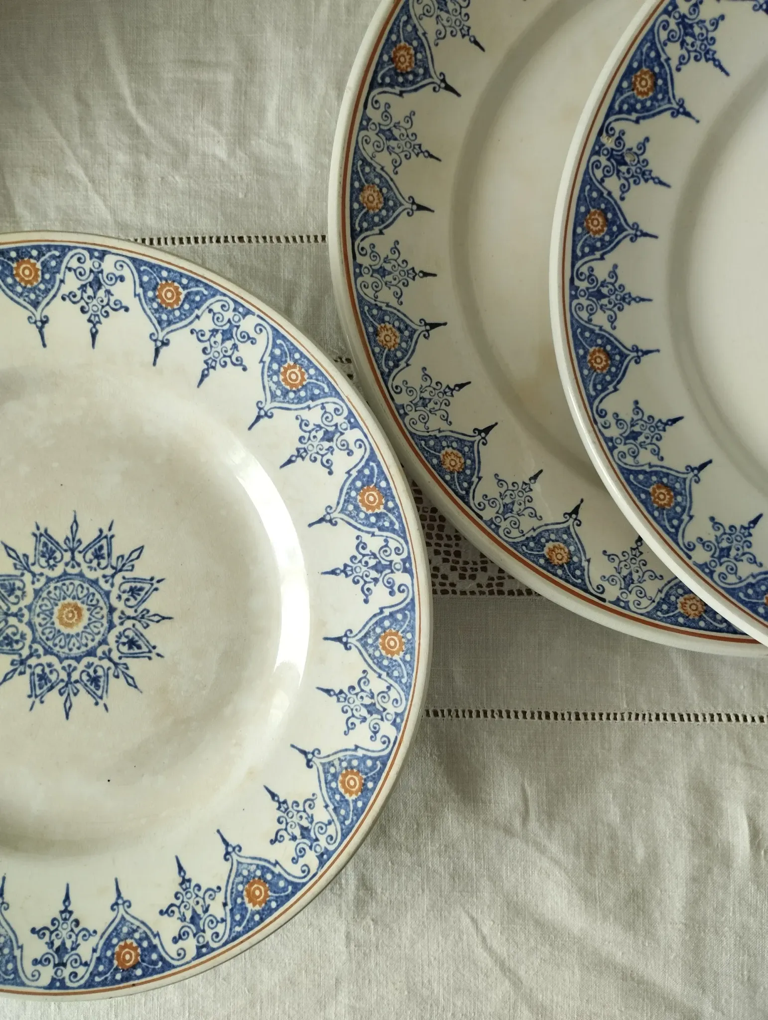 Lot de 3 plats Saint-Amand « 6014 »
