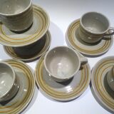 Sarreguemines coffee cups