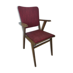 Fauteuil avec structure en bois
