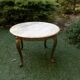 Table basse louis xv bronze et marbre