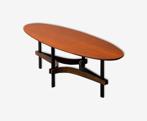 Guglielmo ulrich teak coffee table from the 1950