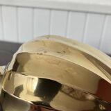 Indian brass swirl vase