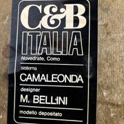 Vintage Modular Sofa in Original Velvet by Mario Bellini for C&B Italia, 1973, Set of 2