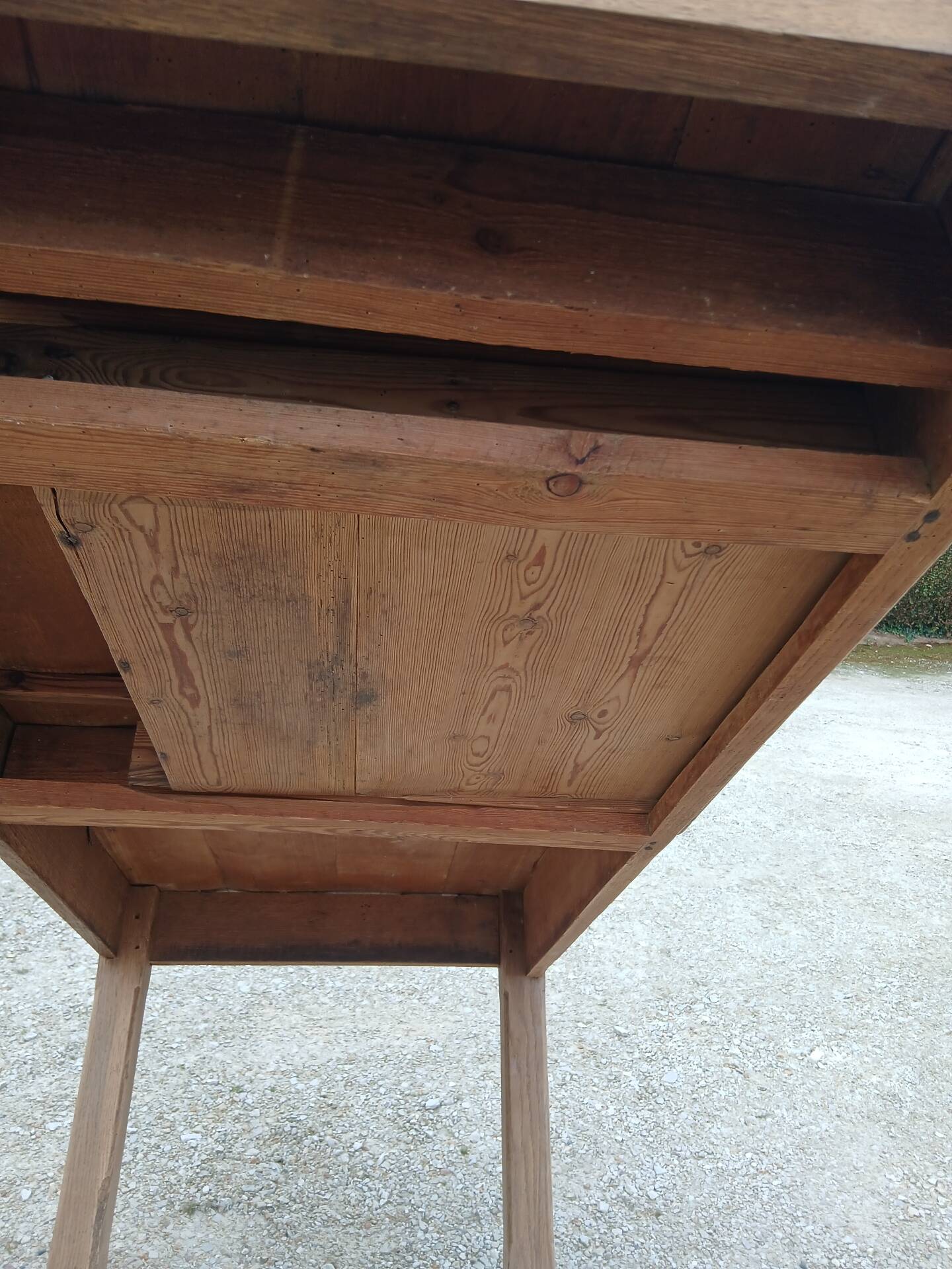 Table de ferme vers 1800