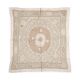 Vintage hand-embroidered tablecloth 131x133 cm