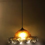 Mazzega murano glass pendant light