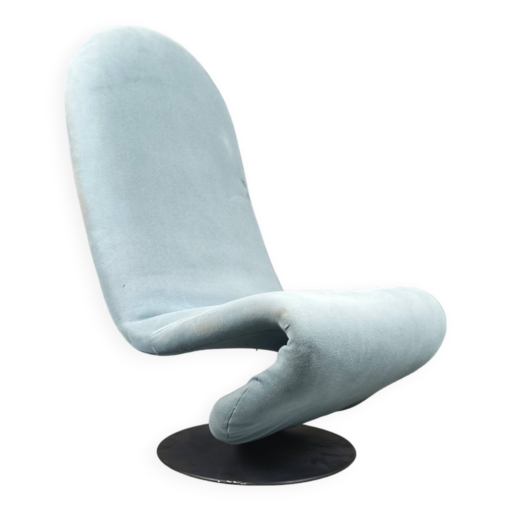 1-2-3 High Back Chair for Fritz Hansen by Verner Panton for Fritz Hansen, 1970s