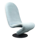 Chaise à dossier haut 1-2-3 pour Fritz Hansen par Verner Panton pour Fritz Hansen, années 1970