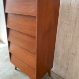 Rag picker with finned drawers