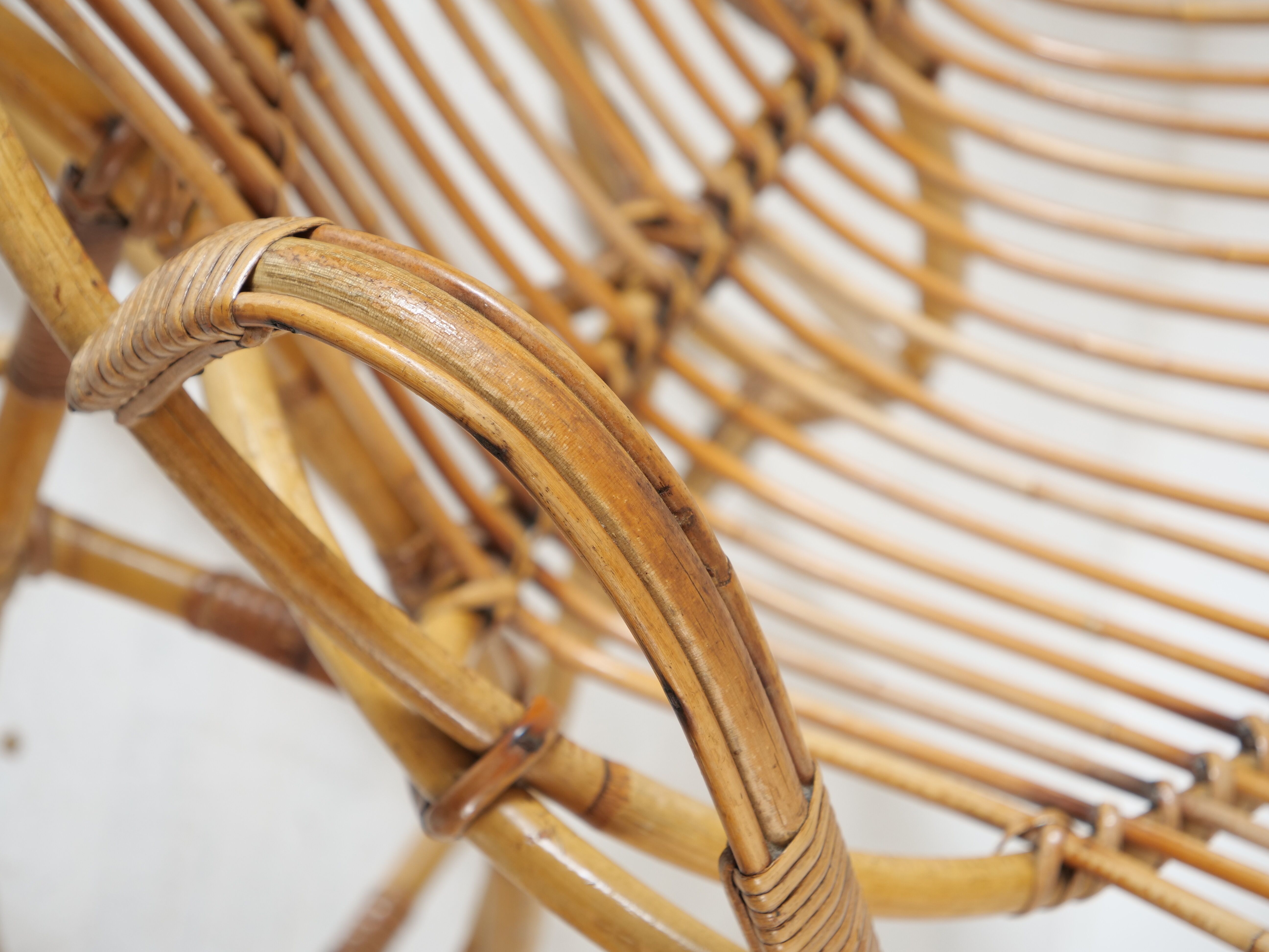 rattan armchair Rohe Noordwolde