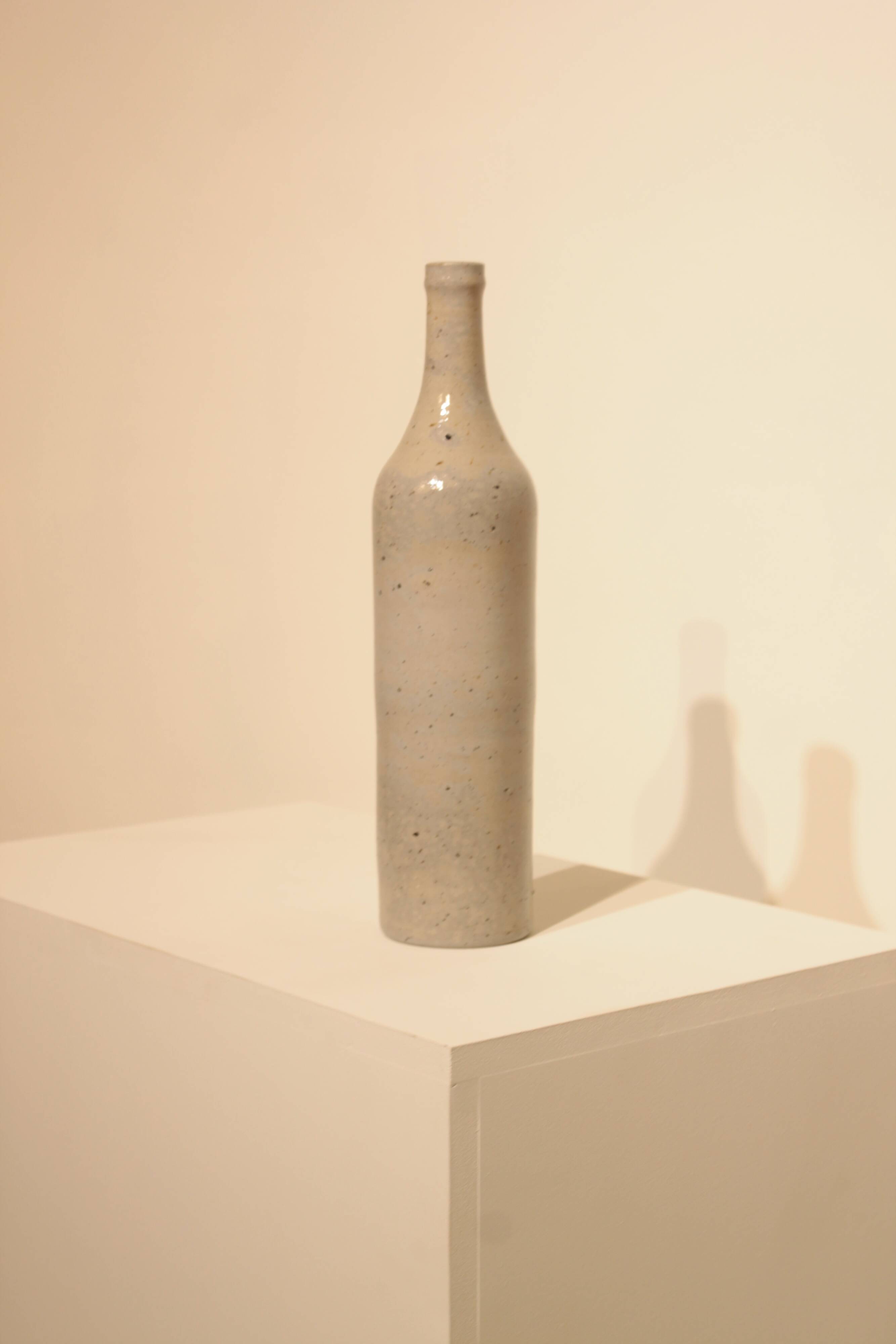 Large bottle vase by Roland Zobel, Les Cyclades, Anduze