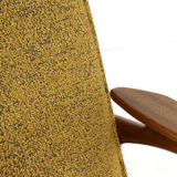 Armchair 'Rondeling'  yellow | 2 pieces in stock - dutch mid century modern