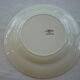 Round dish faience Sarreguemines Maroussia