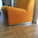 Giancarlo Piretti's Alky armchair for Castelli, 1970s orange-yellow