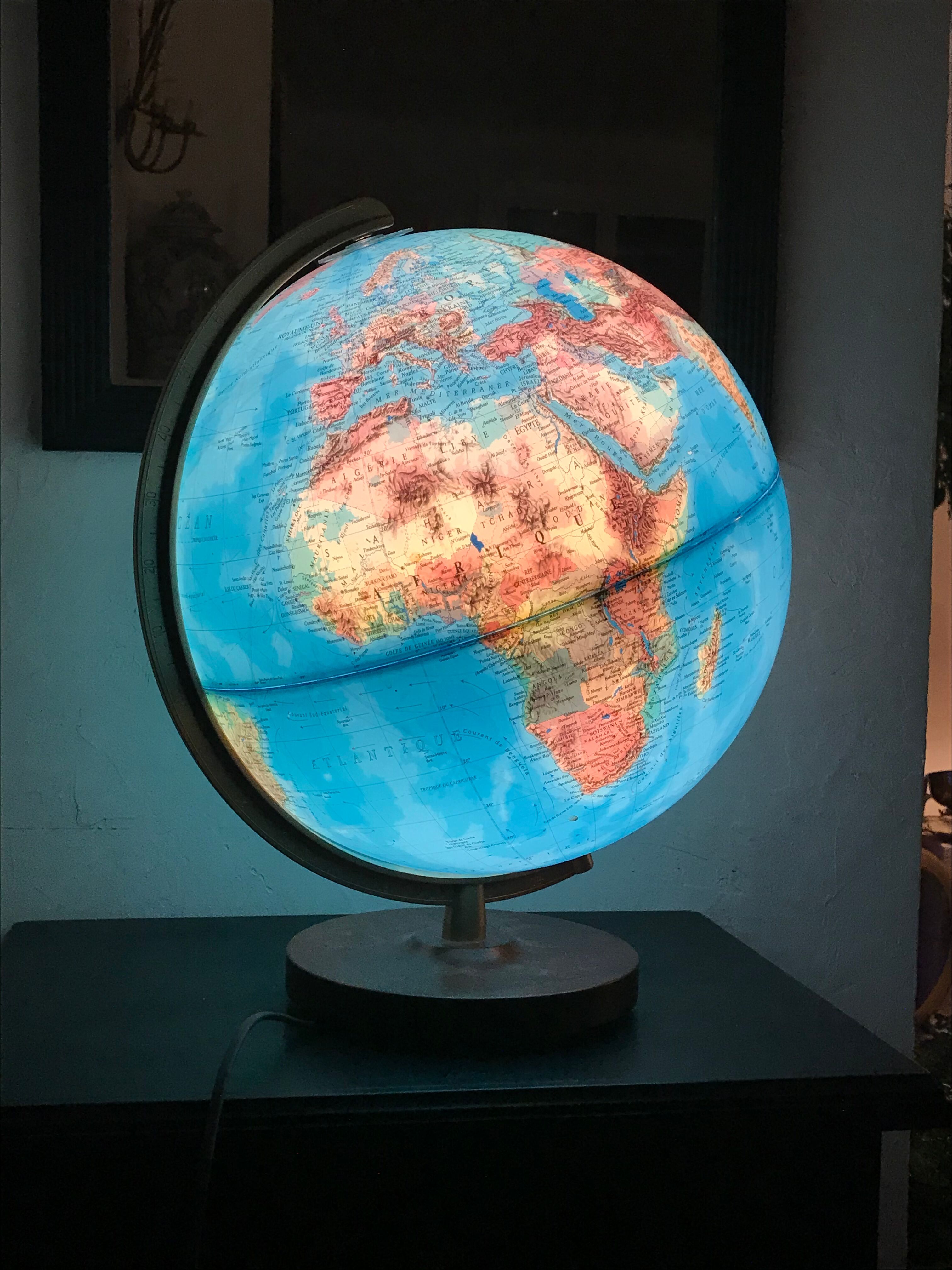 Vintage vintage Earth Globe Columbus