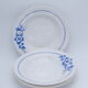 4 assiettes creuses vintage