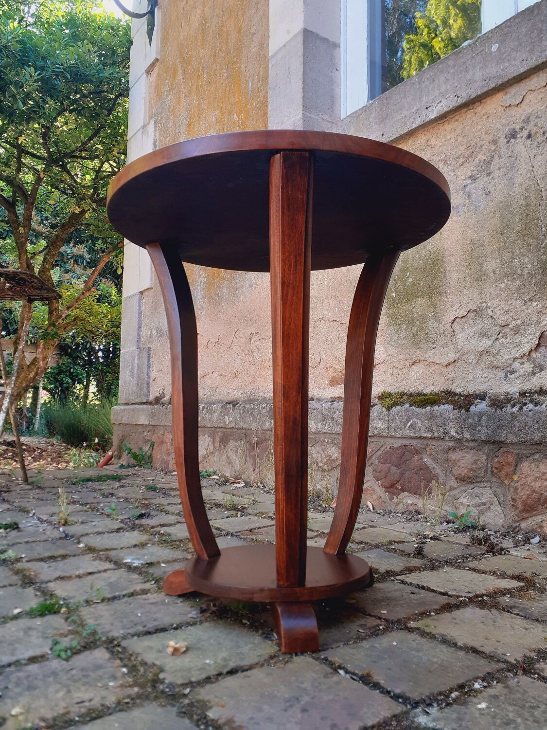 Art Deco Side Table from the 1950s