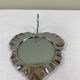 Metal and glass bowl