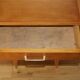 Oak bedside table with drawer, 1960