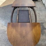 Oval table with art deco central foot
