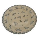 Gien opaque porcelain dish. April Model