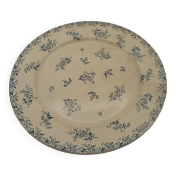 Gien opaque porcelain dish. April Model