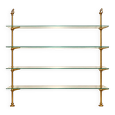 Modular back bar shelf – Period 1900-1920 – Brass and