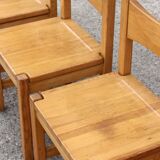 Hongisto pine dining table & chairs by Ilmari Tapiovaara for Laukaan Puu