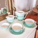 Tea service semi-porcelain céranord St Amand