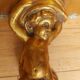 Shelf , Wall console gilded cherub