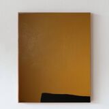 Abstract painting Mb1 ocher 100x81 cm