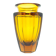 Art Deco vase, crystal, designed by J. Hoffmann, Czechoslovakia, 1930s