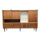 vintage XL wooden armoire / midboard / wall unit