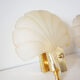 Pair of glass shell appliques
