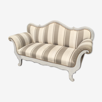 Old franc comtois sofa