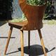 Pair of "Fourmi" bistro chairs Baumann France 1960s