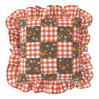 Coussin patchwork