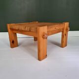 Modern Scandinavian coffee table in pine by Yngve Ekström