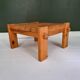 Modern Scandinavian coffee table in pine by Yngve Ekström