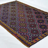 Anatolian handmade kilim rug 288 cm x 185 cm
