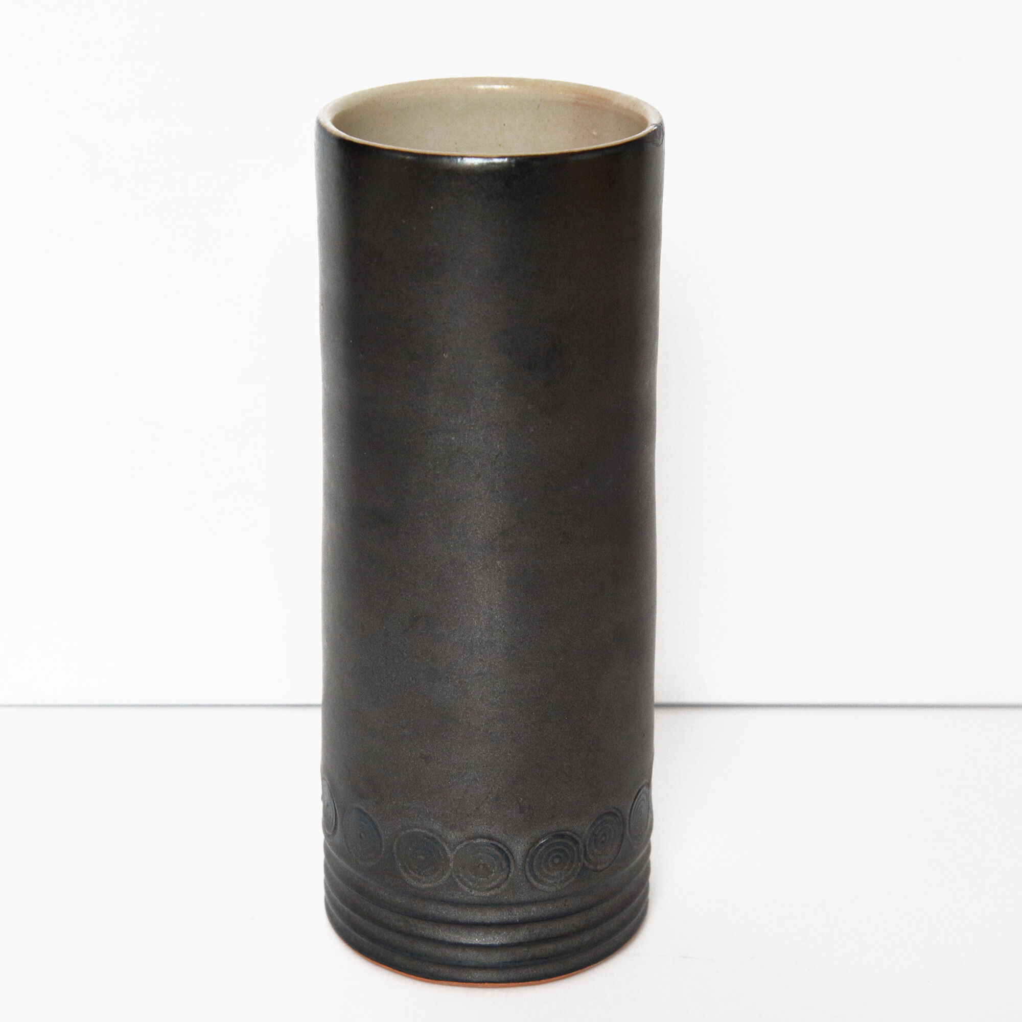 Vase en céramique Dergel Keramik Elstra, Allemagne dans les années 1960