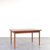 Mid-Century Danish Extendable Teak Dining Table from Rogenstrup Möbelfabrik